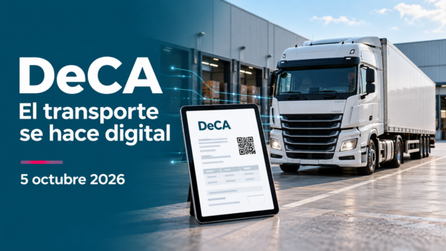 DeCA QR con SCode DeCA, El transporte se hace digital